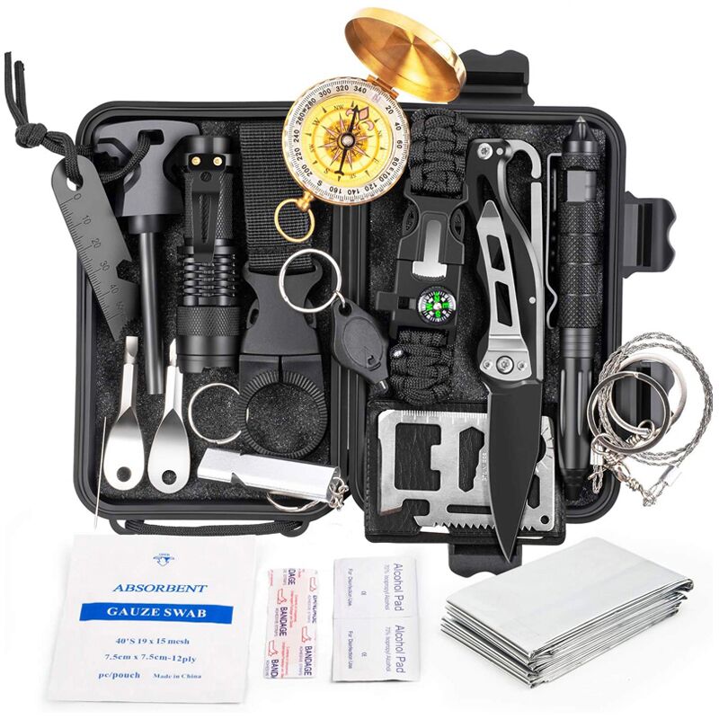 18 in 1 Camping Survival Kit - JELOCAMP | Camping Accessories