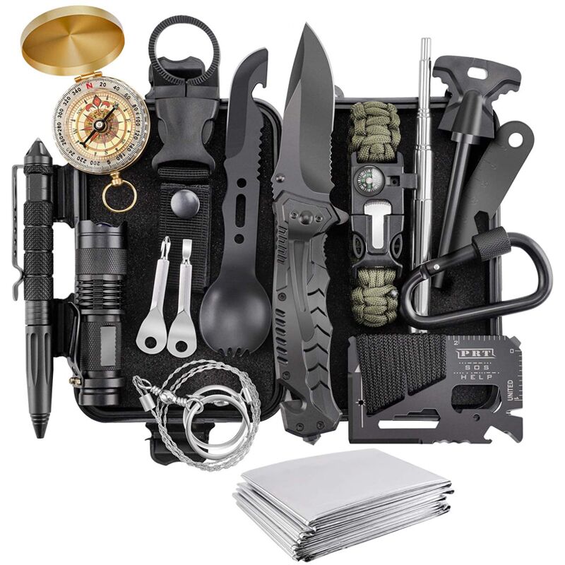 17 in 1 Camping Survival Kits - JELOCAMP | Camping Accessories