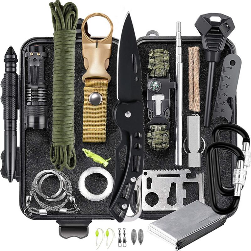 18 in 1 Outdoor Survival Kits - JELOCAMP | Camping Accessories