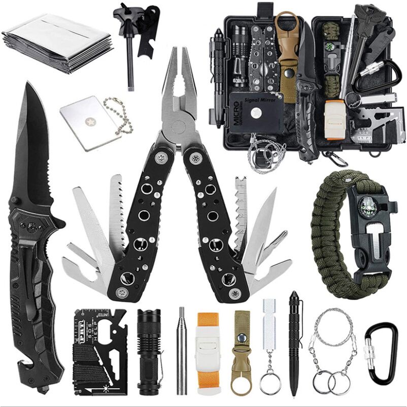 17 in 1 Emergency Survival Kits - JELOCAMP | Camping Accessories