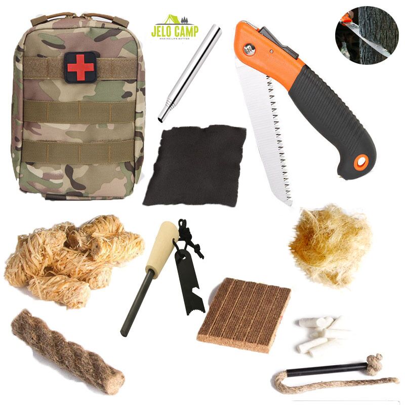 Emergency Survival Fire Starter Kits - JELOCAMP | Camping Accessories