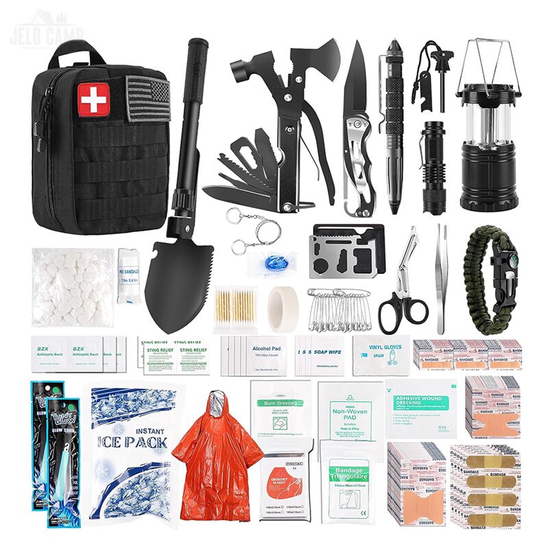 318 in 1 Wilderness Survival Kit - JELOCAMP | Camping Accessories