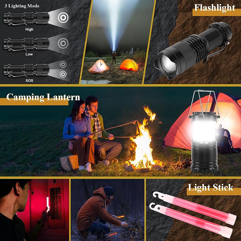 318 in 1 Wilderness Survival Kit - JELOCAMP | Camping Accessories
